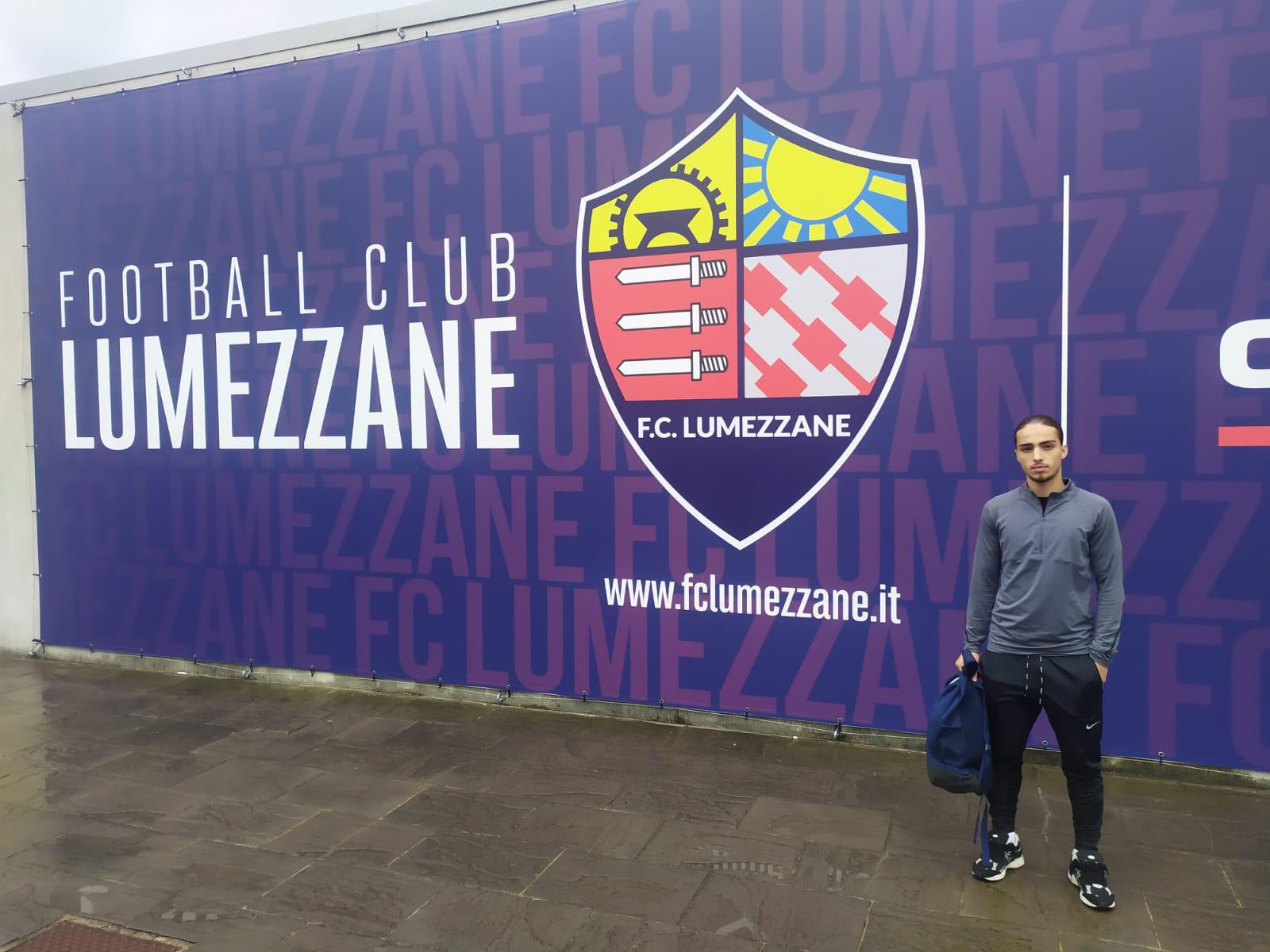 Damian Vrabii lors de son essai au FC Lumezzane